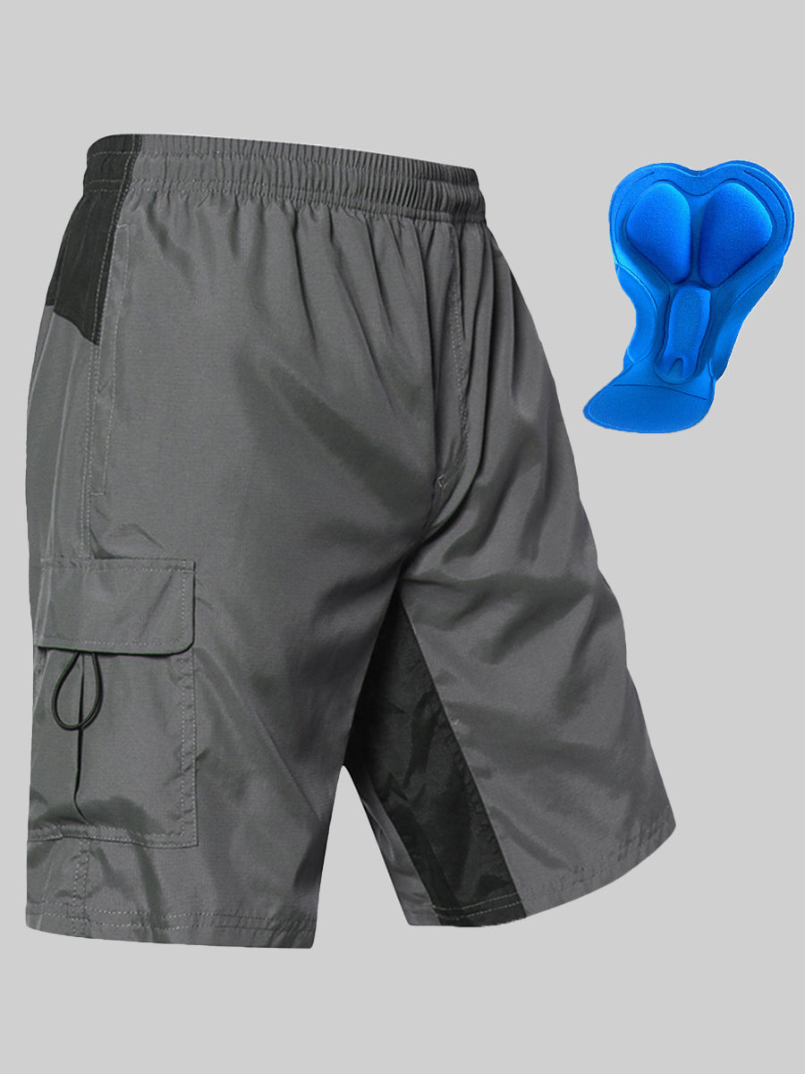 Men's 3D Padded Bike Shorts – EZRUN SPORTS - Main Image