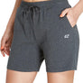 Side Pockets Gym Jogger Yoga Sweat Workout Shorts