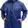 Lightweight Waterproof Packable Hooded Raincoat