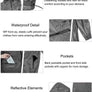 Lightweight Waterproof Packable Hooded Raincoat