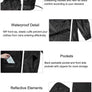 Lightweight Waterproof Packable Hooded Raincoat