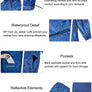 Lightweight Waterproof Packable Hooded Raincoat