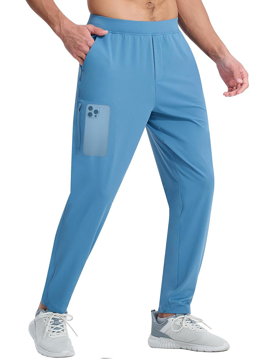 Men's Knitted Sports Pants Cotton Leisure Athletic Seven