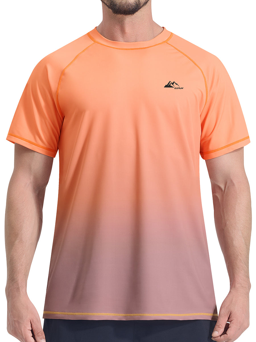 Men‘s Sun Protection Swim Shirts