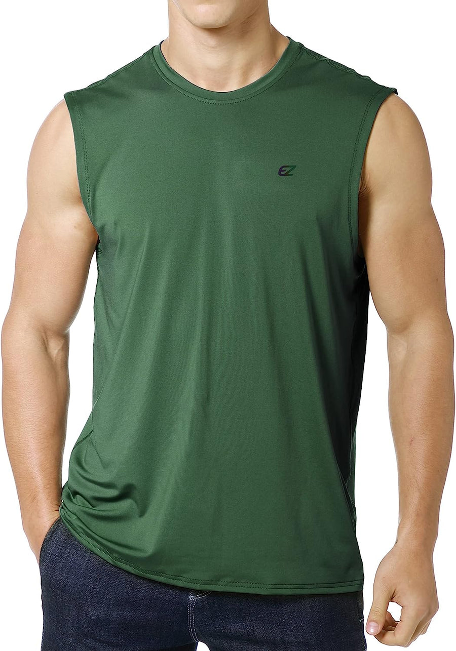 Sleeveless Quick-Dry Workout Muscle Bodybuilding Tank Top