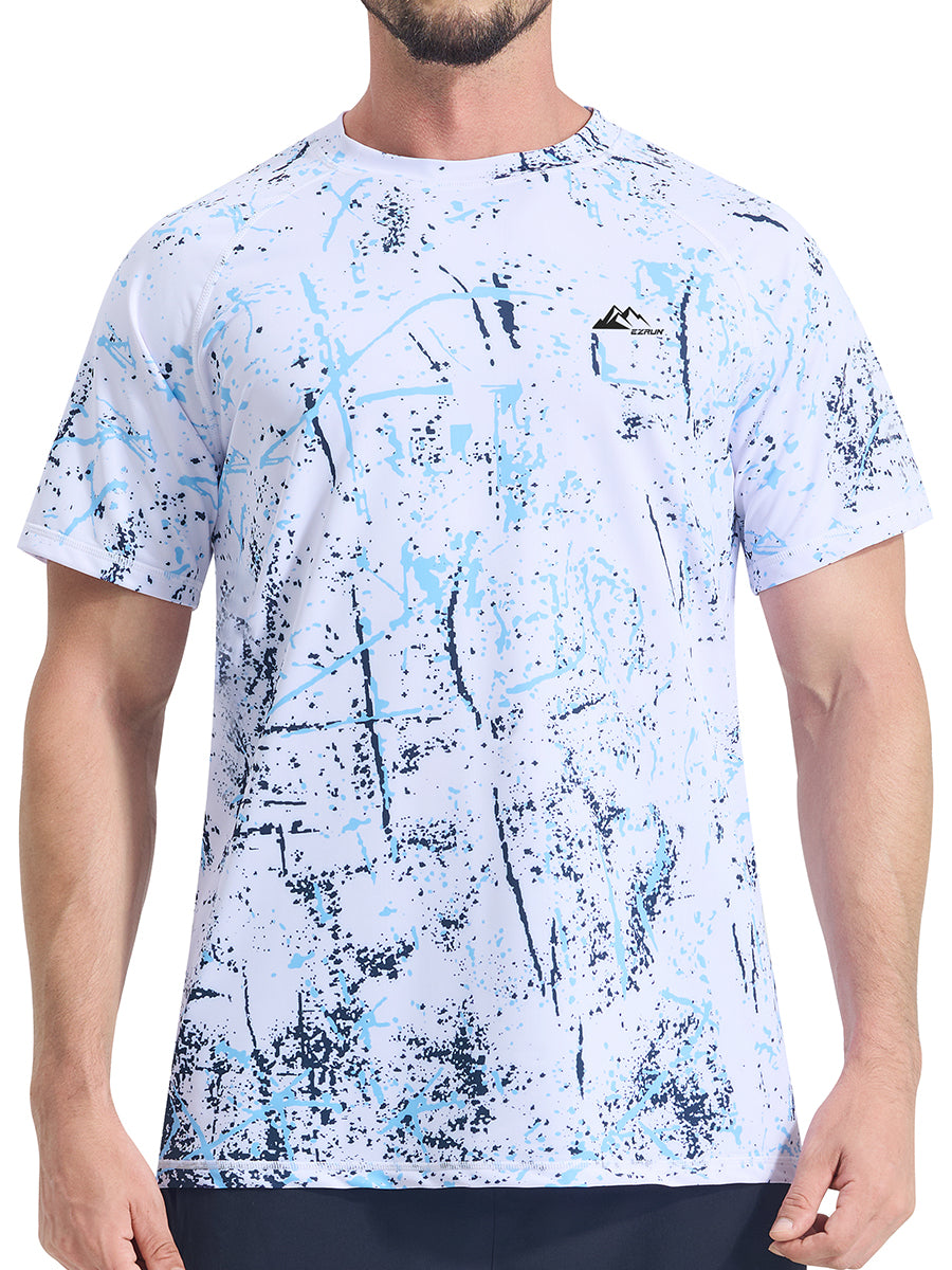 Men‘s Sun Protection Swim Shirts