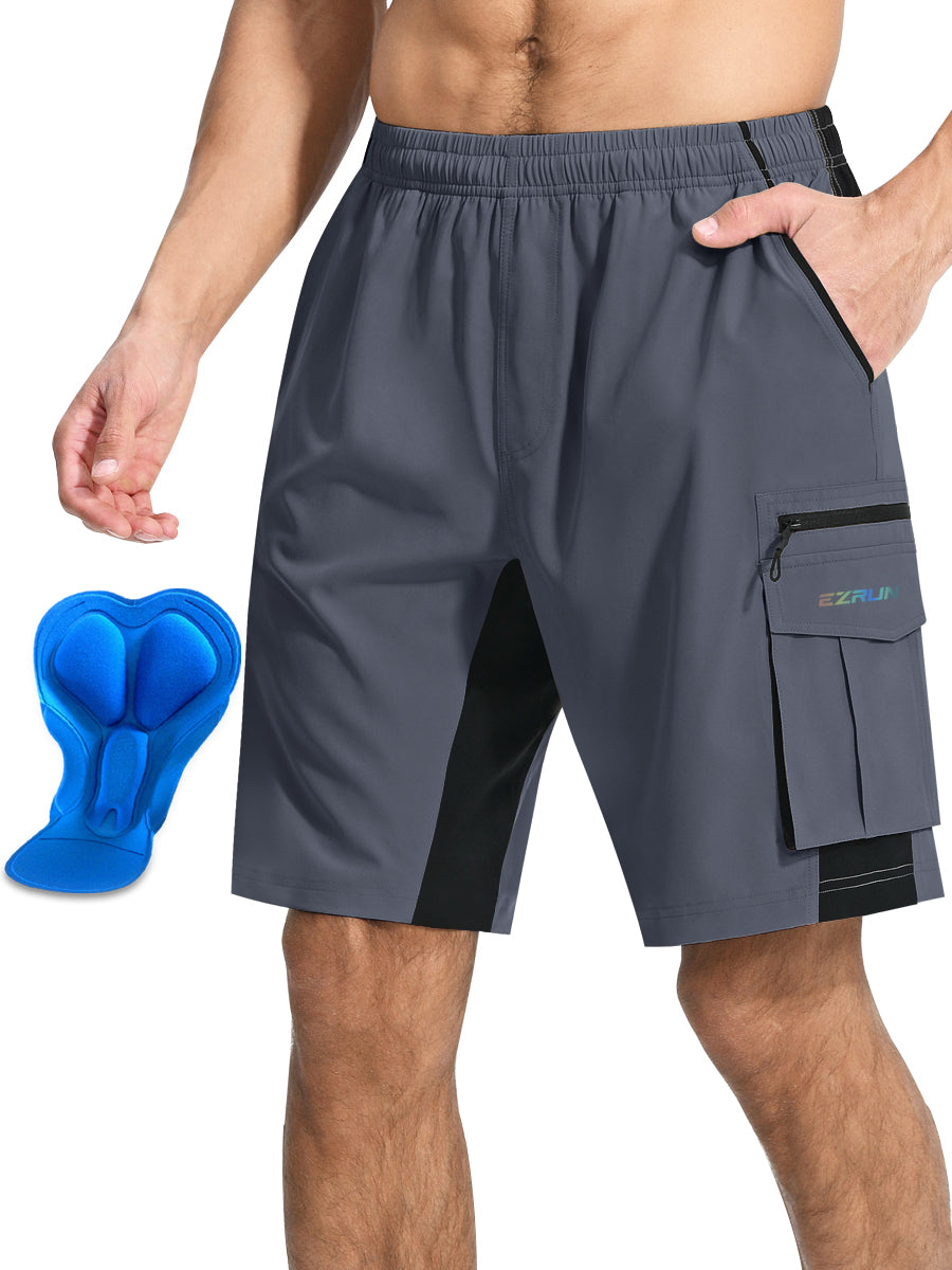 Men s 3D Padded Mountain Bike Shorts