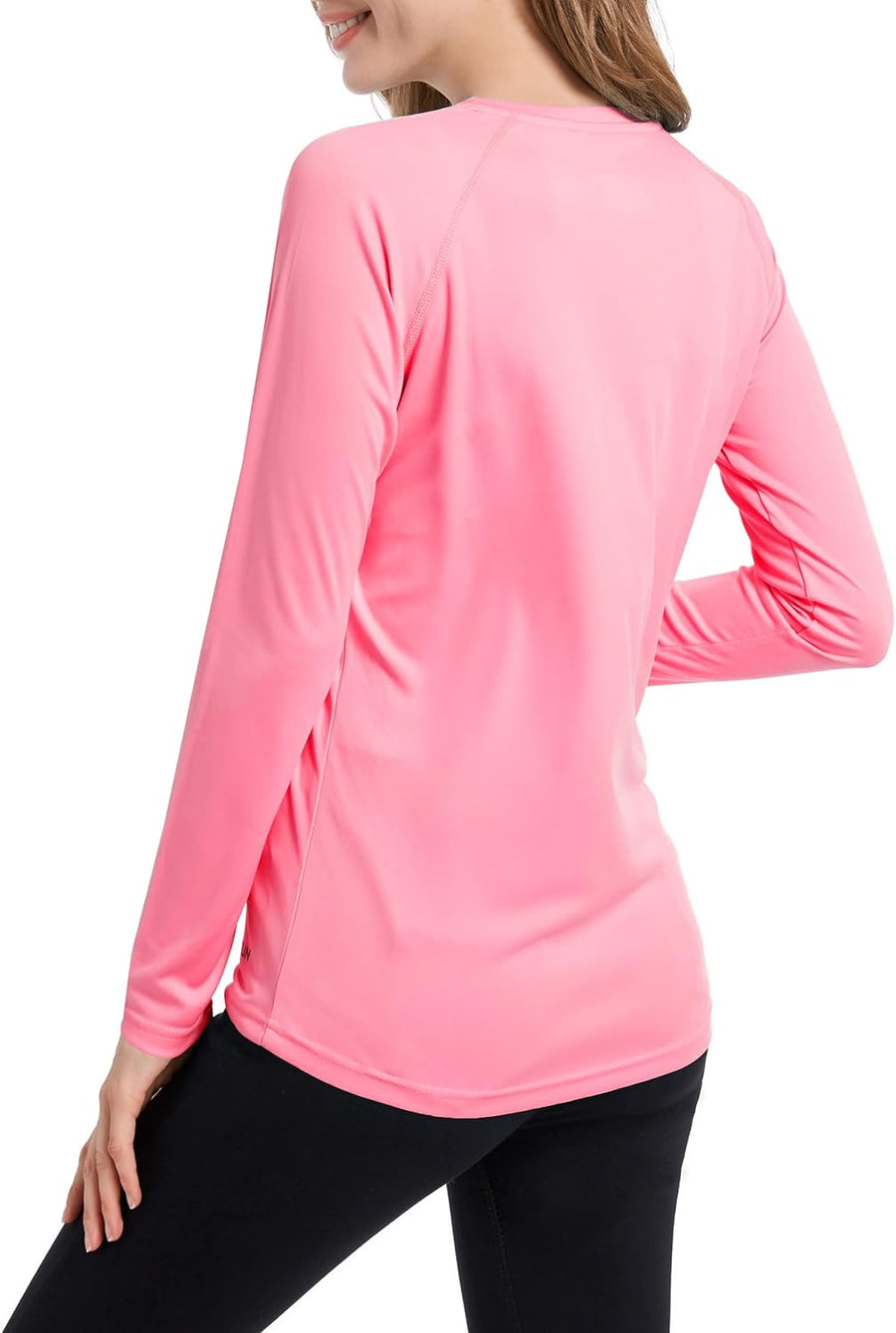 Women's Long Sleeve Shirts Upf 50+ Sun Protection SPF Quick Dry Lightweight  T-Shirt Outdoor Hiking Runing Fishing - China Running Shirts and Shirts  price