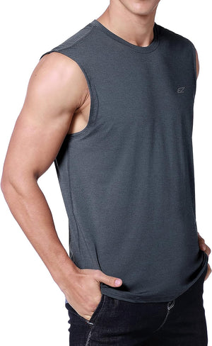 Sleeveless Quick-Dry Workout Muscle Bodybuilding Tank Top