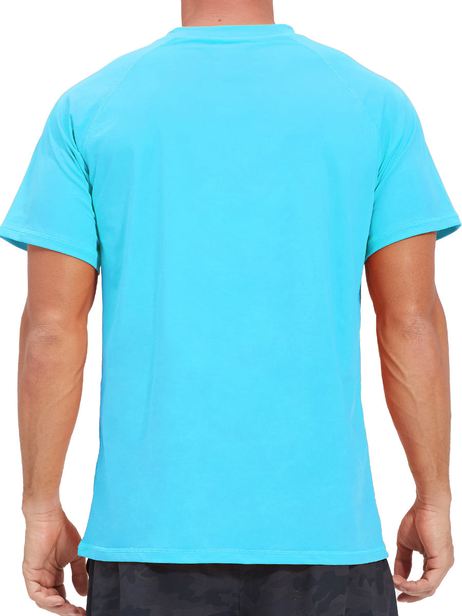 Sporti Herren Langarm Schwimmshirt UPF 50+ – Relax Fit II, Schnelltrocknend & Chlorbeständig
