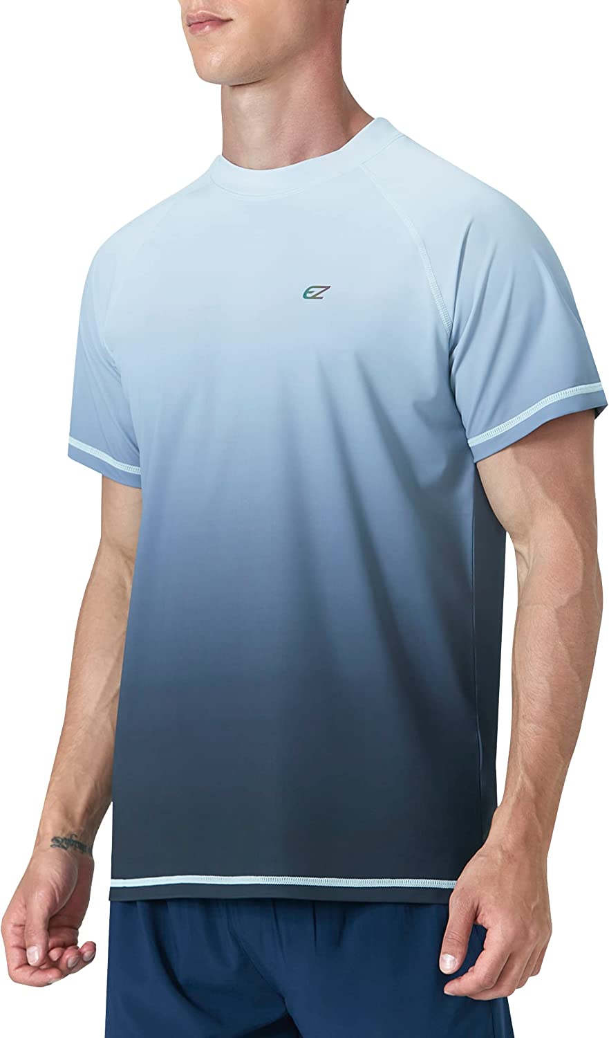 UPF 50+ UV Sun Protection T-Shirt Quick Dry Fishing Beach T Shirts –  EZRUN-SPORT