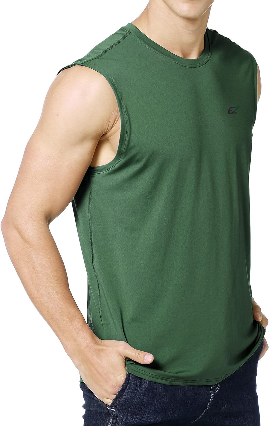 Sleeveless Quick-Dry Workout Muscle Bodybuilding Tank Top