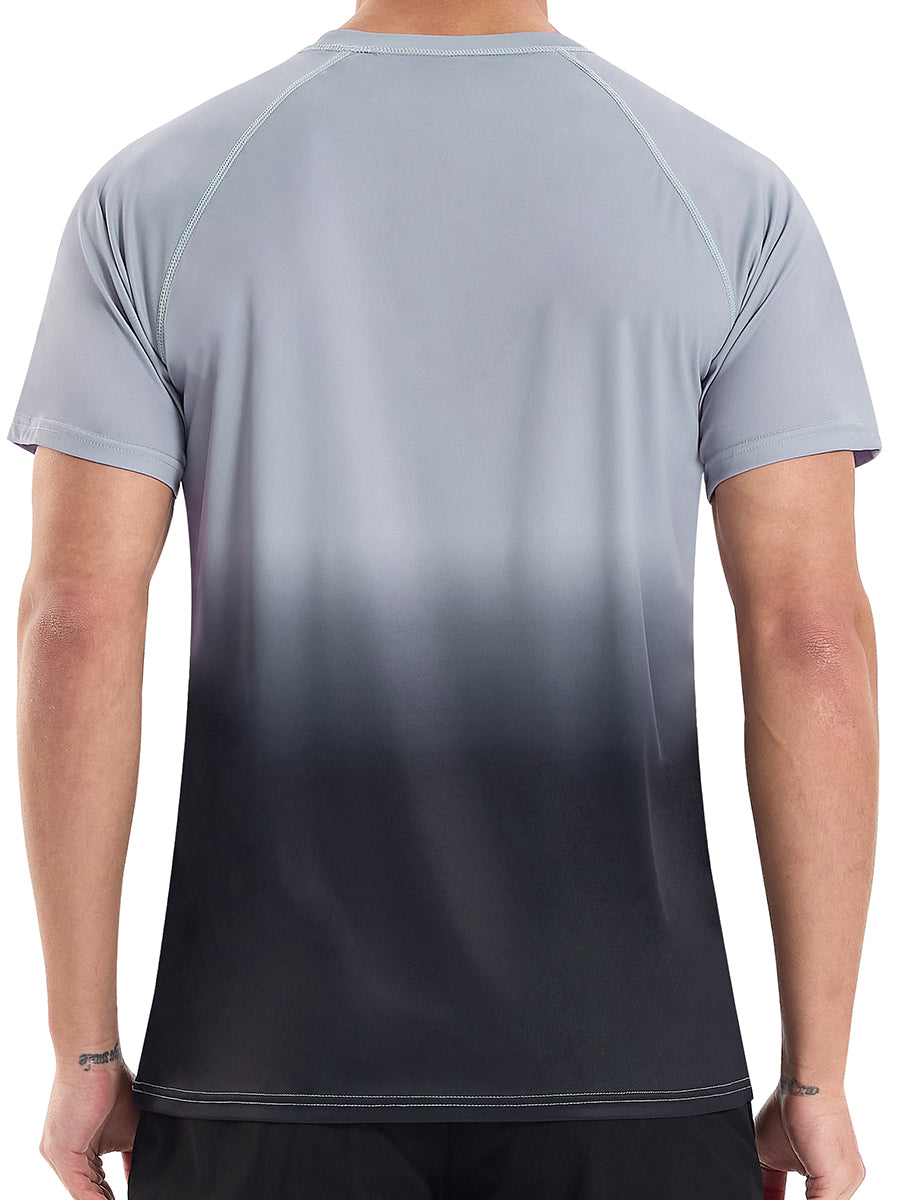 Men‘s Sun Protection Swim Shirts