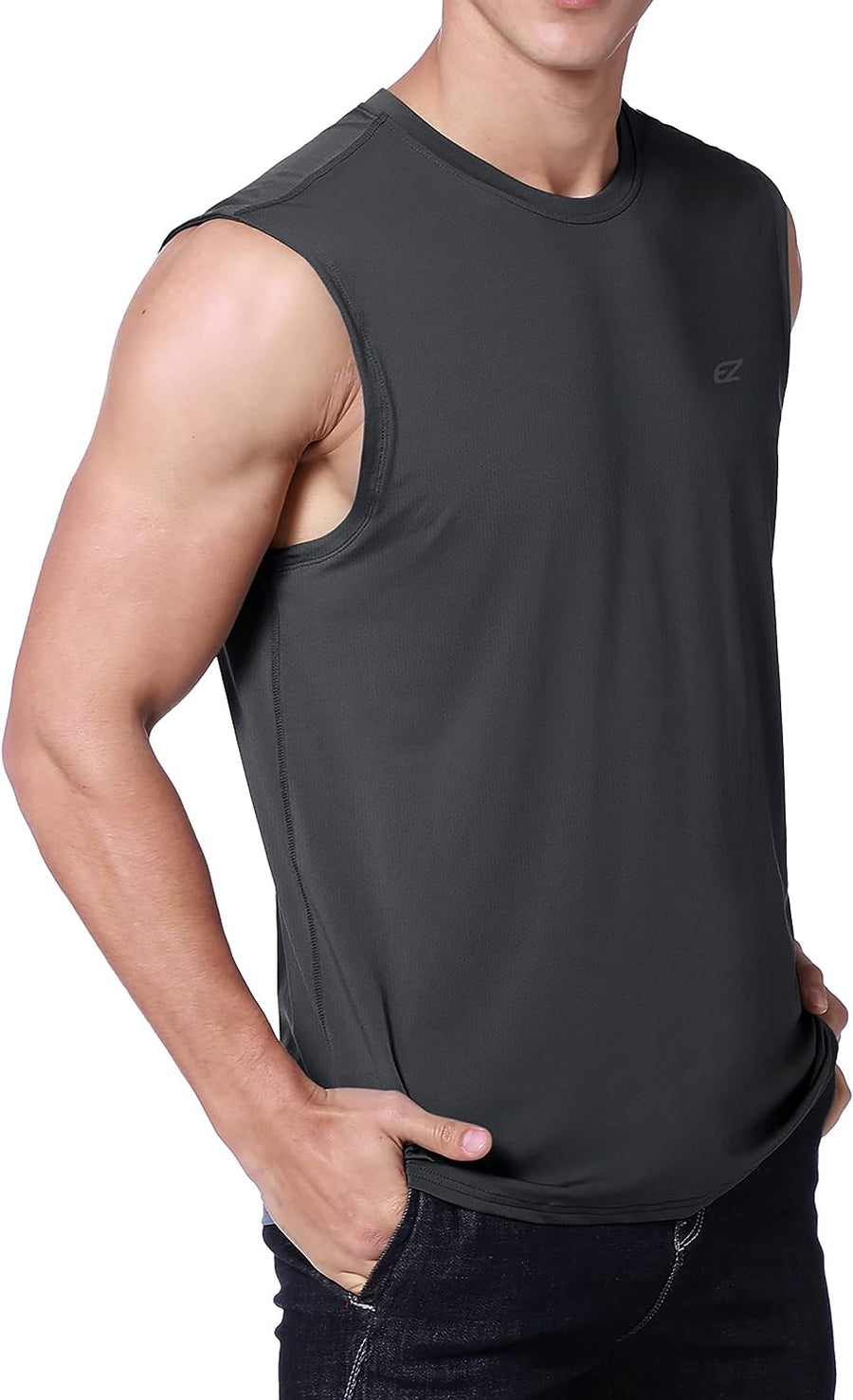 Sleeveless Quick-Dry Workout Muscle Bodybuilding Tank Top
