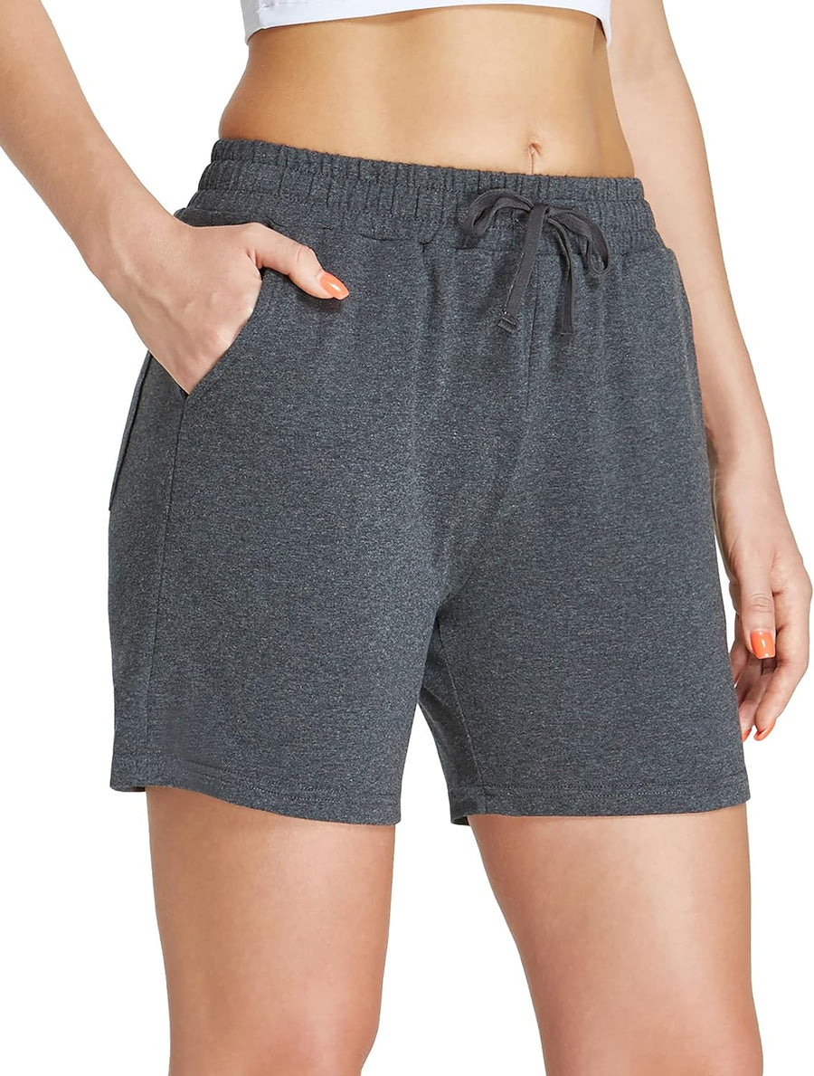 Side Pockets Gym Jogger Yoga Sweat Workout Shorts