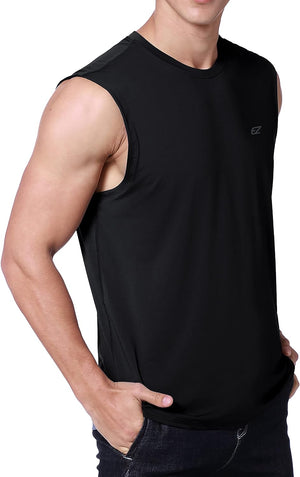 Sleeveless Quick-Dry Workout Muscle Bodybuilding Tank Top