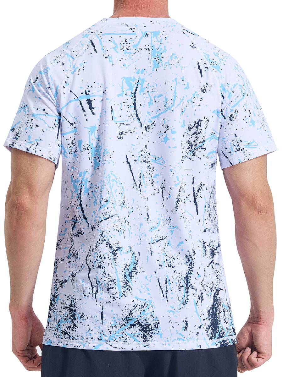 Men‘s Sun Protection Swim Shirts