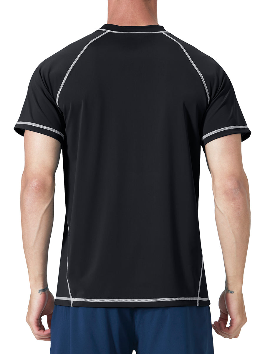 Men‘s Sun Protection Swim Shirts