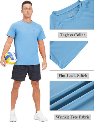 UPF 50+ UV Sun Protection T-Shirt Quick Dry Fishing Beach T Shirts