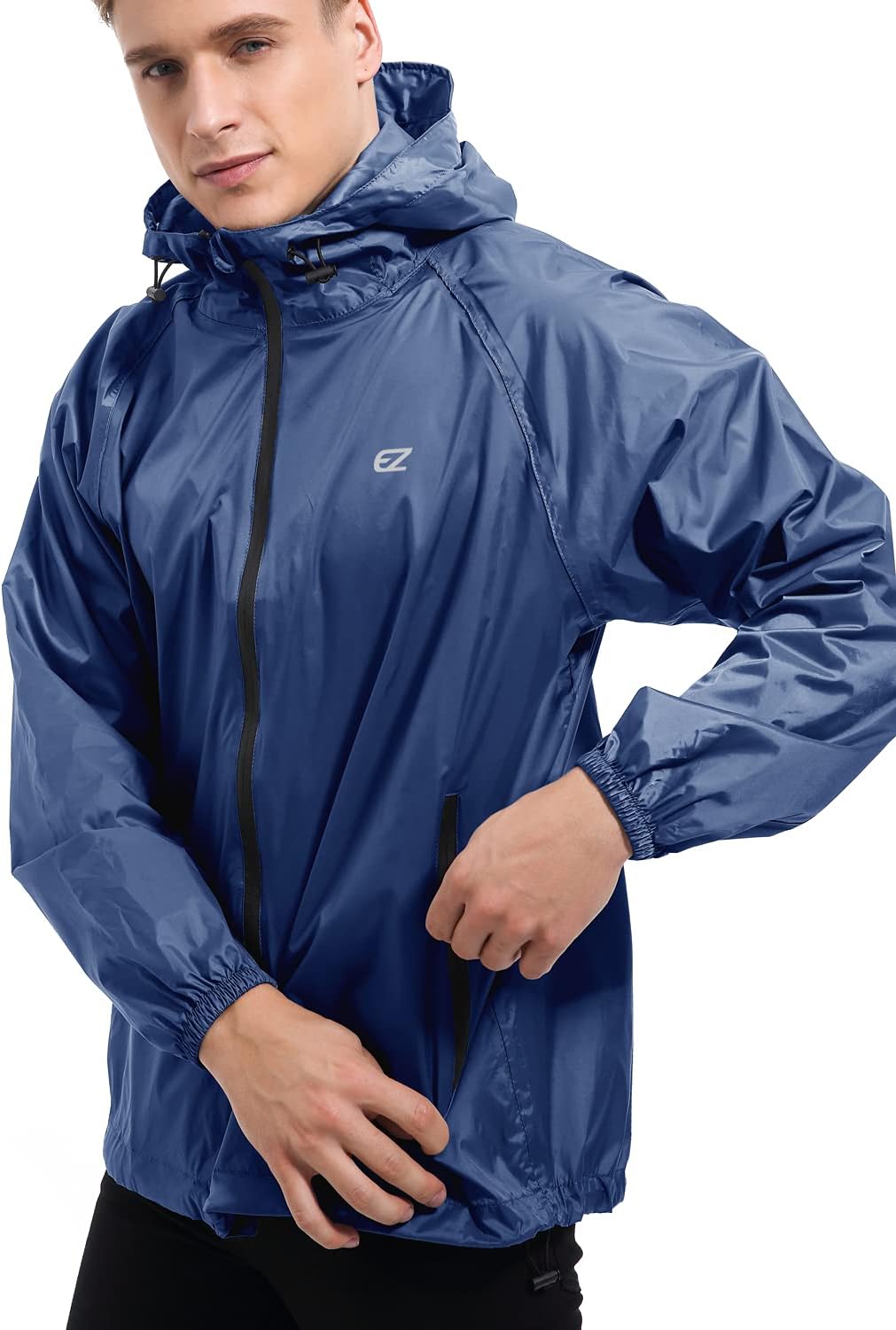 Lightweight rain jacket packable sale
