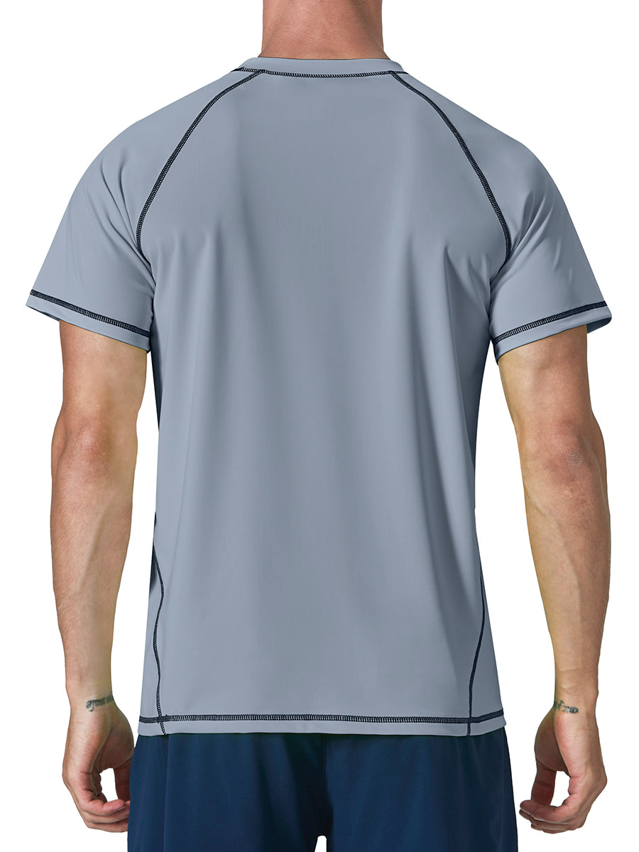 Men‘s Sun Protection Swim Shirts
