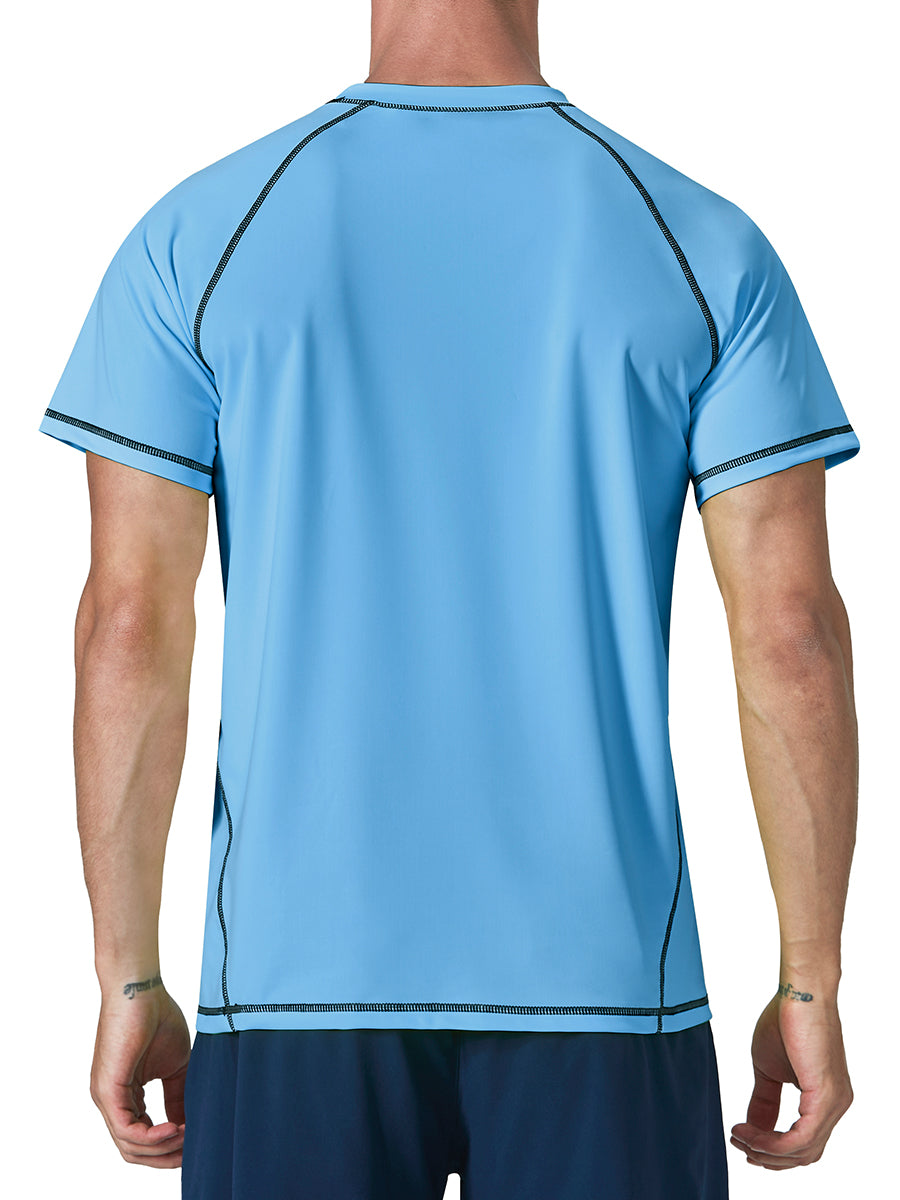 Men‘s Sun Protection Swim Shirts