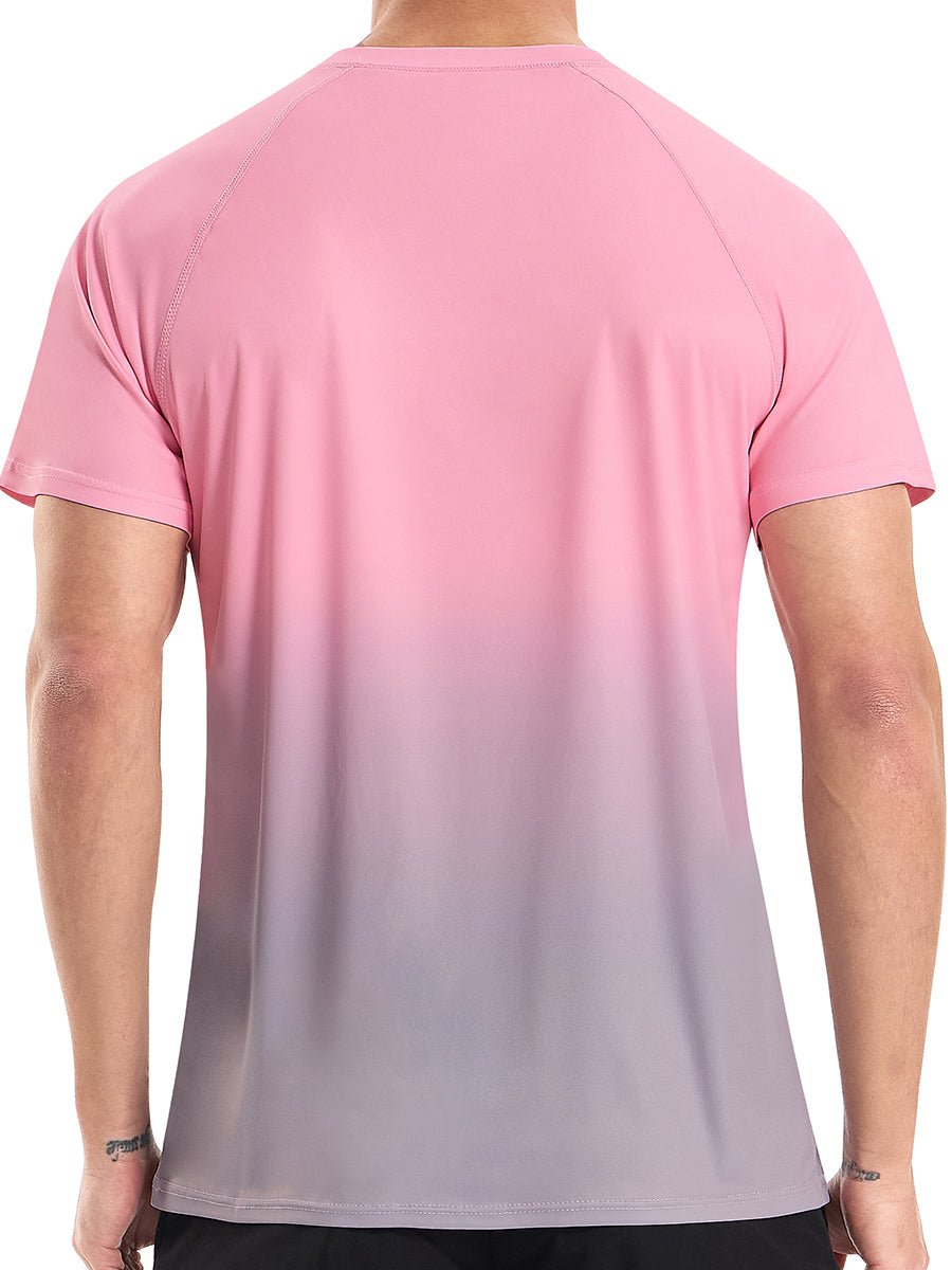 Men‘s Sun Protection Swim Shirts