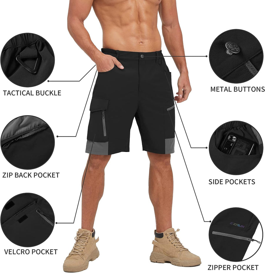 Quick Dry outdoor tactical hiking shorts