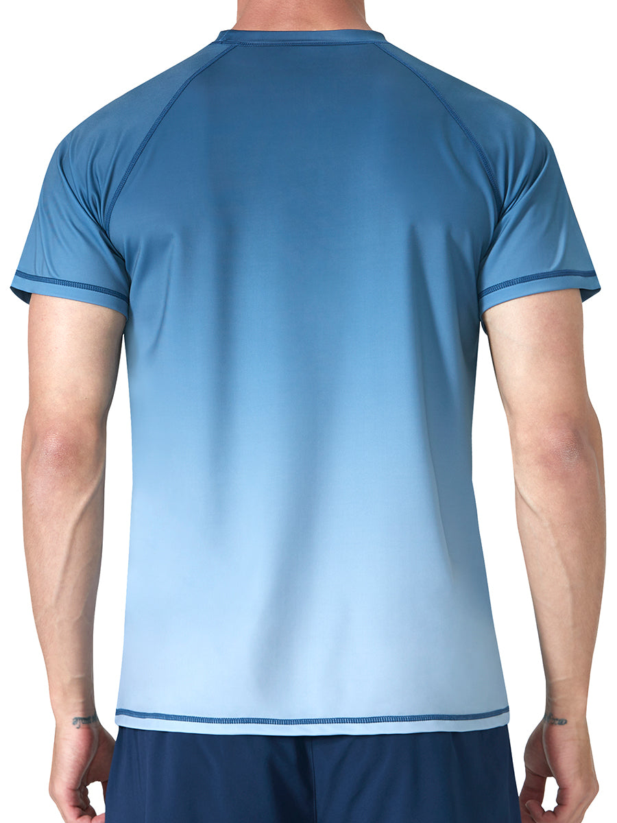 Men‘s Sun Protection Swim Shirts