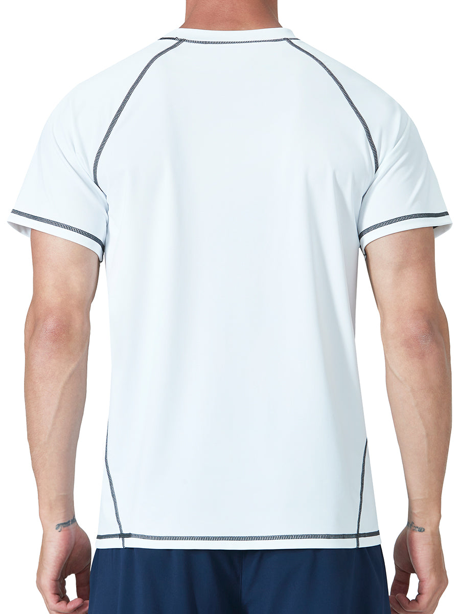 Men‘s Sun Protection Swim Shirts