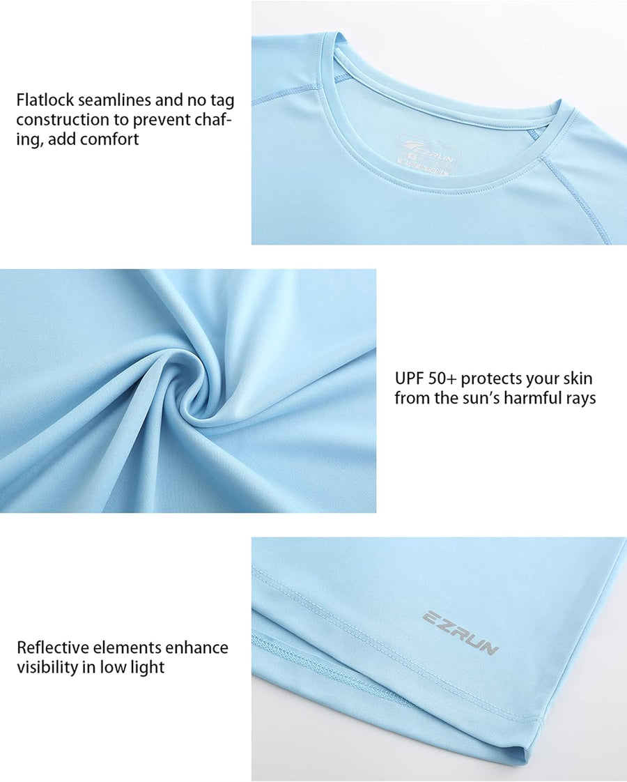 UPF 50+ Sun Protection Long Sleeve SPF Shirts