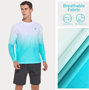 UPF 50+ UV Sun Protection T-Shirt Quick Dry Fishing Beach T Shirts