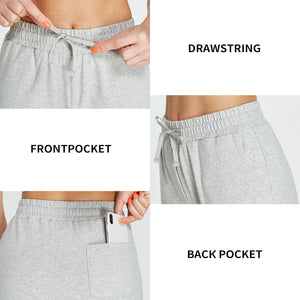 Side Pockets Gym Jogger Yoga Sweat Workout Shorts