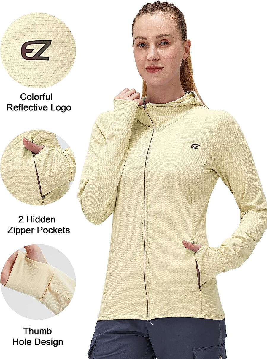 UPF 50+ UV Protection SPF Long Sleeve Sun Shirt