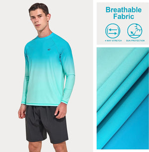 UPF 50+ UV Sun Protection T-Shirt Quick Dry Fishing Beach T Shirts