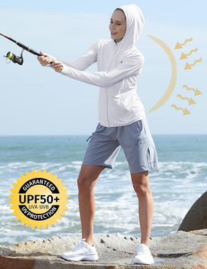 UPF 50+ UV Protection SPF Long Sleeve Sun Shirt