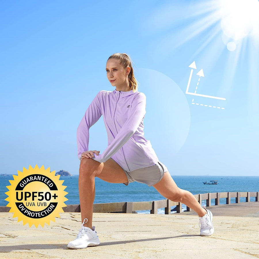 UPF 50+ UV Protection SPF Long Sleeve Sun Shirt