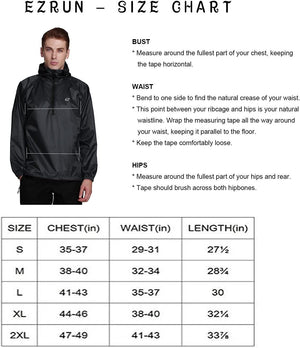 Lightweight Waterproof Packable Hooded Raincoat