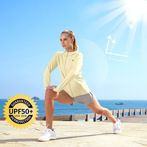 UPF 50+ UV Protection SPF Long Sleeve Sun Shirt