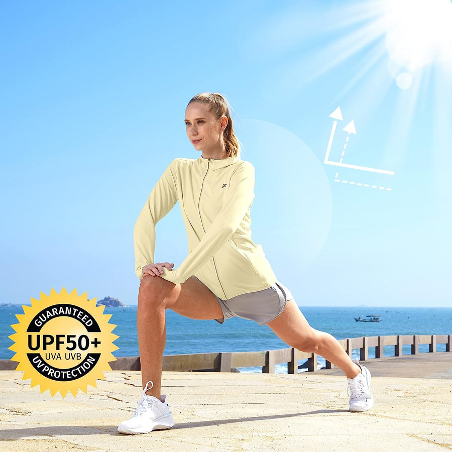 UPF 50+ UV Protection SPF Long Sleeve Sun Shirt