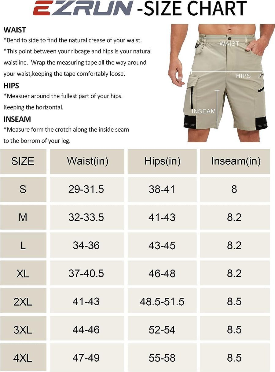 Quick Dry outdoor tactical hiking shorts