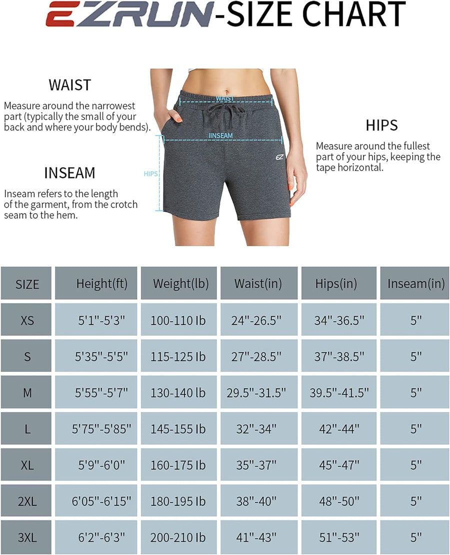 Side Pockets Gym Jogger Yoga Sweat Workout Shorts