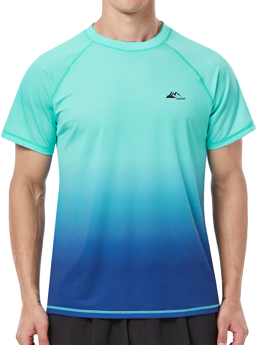 Men‘s Sun Protection Swim Shirts