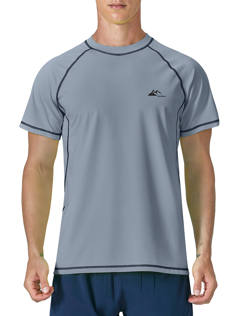 Men‘s Sun Protection Swim Shirts