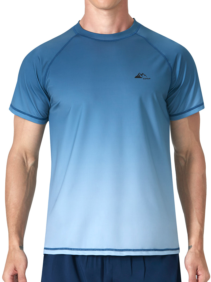 Men‘s Sun Protection Swim Shirts