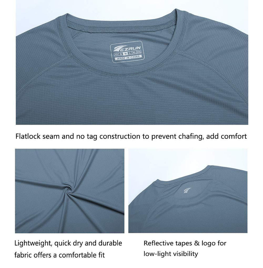 Lightweight Quick-Dry Gym Workout Running Shirts - ezrun-sports