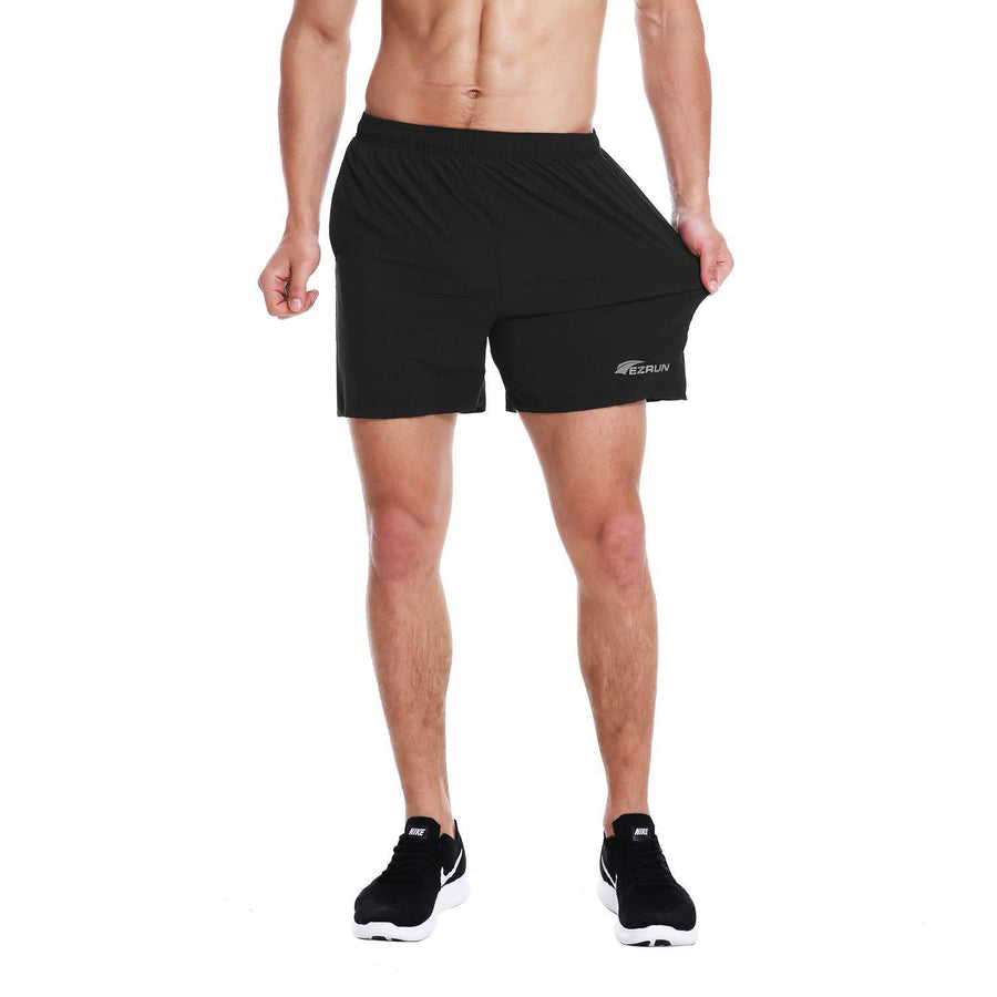 5 Inches Zipper Pockets Running Workout Shorts - ezrun-sports