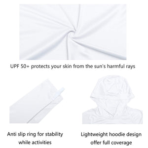 UPF 50+ Long Sleeve Hoodie Sun Fishing Shirts - ezrun-sports