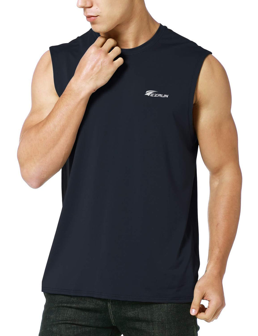 Sleeveless Quick-Dry Workout Muscle Bodybuilding Tank Top - ezrun-sports