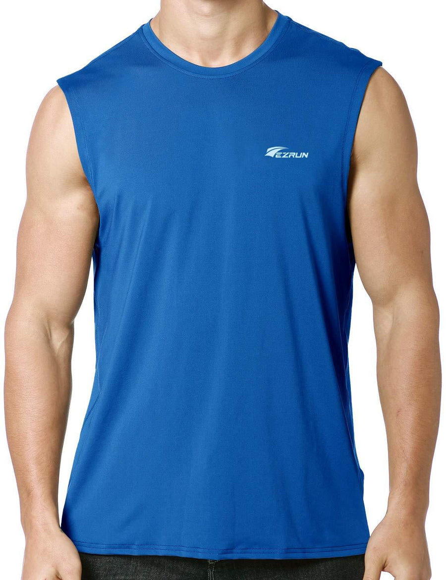 Sleeveless Quick-Dry Workout Muscle Bodybuilding Tank Top - ezrun-sports